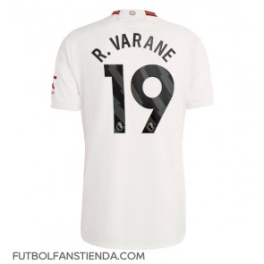 Manchester United Raphael Varane #19 Tercera Equipación 2023-24 Manga Corta